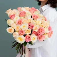 Monobouquet 51 roses mix 3